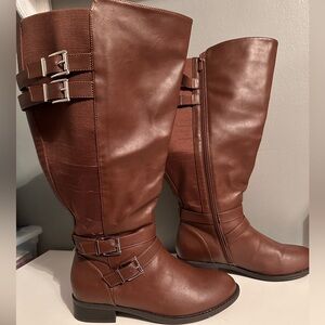 Torrid extra wide calf boot